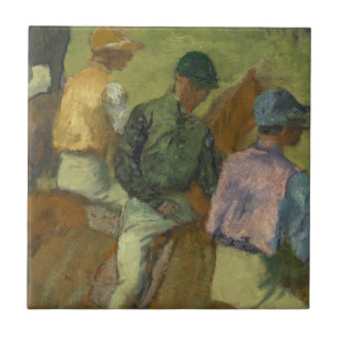Edgar Degas quatro jóqueis