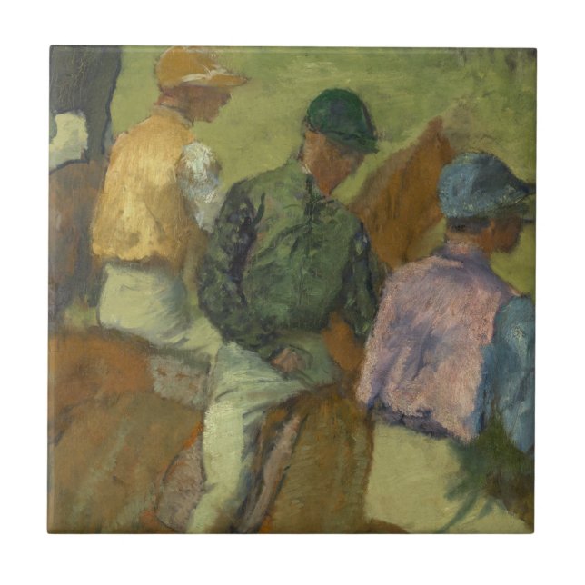 Edgar Degas | quatro jóqueis (Frente)