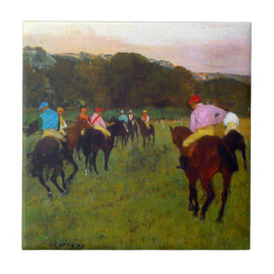Edgar Degas Race Horses em Longchamp