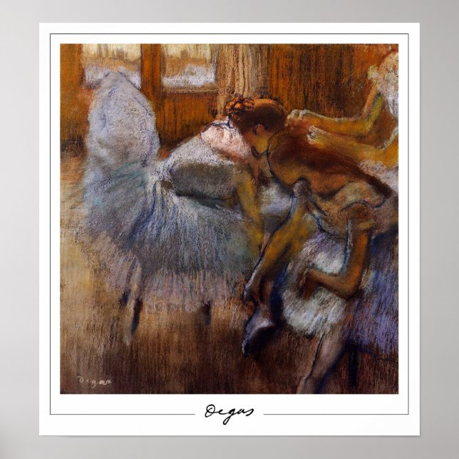 Edgar Degas Zedign Art Poster #201-2 (Frente)