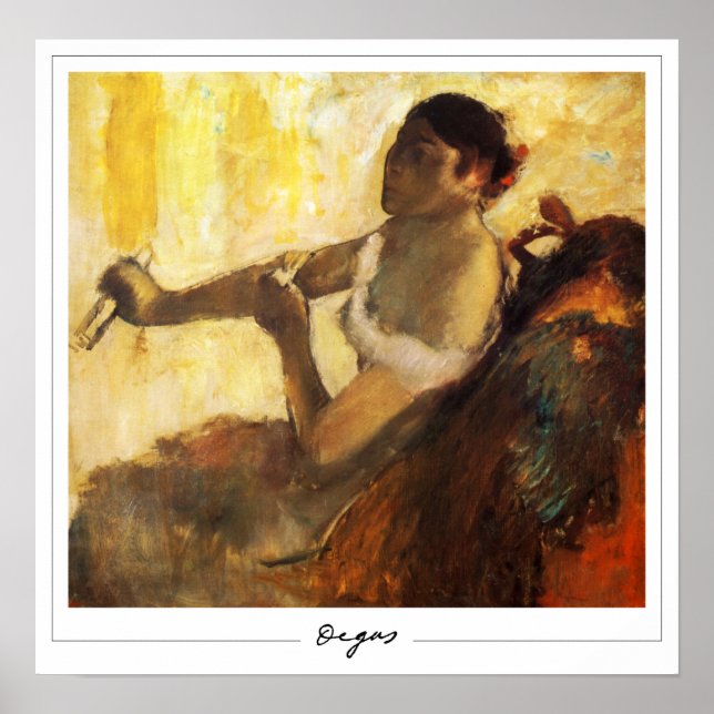 Edgar Degas Zedign Art Poster #300-2 (Frente)