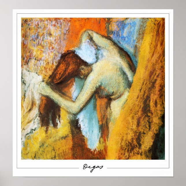 Edgar Degas Zedign Art Poster nº 13-2 (Frente)
