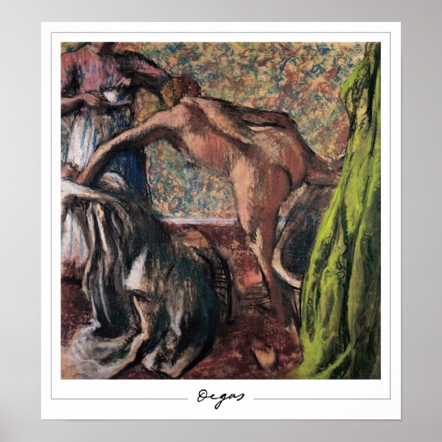 Edgar Degas Zedign Art Poster nº 14-2 (Frente)