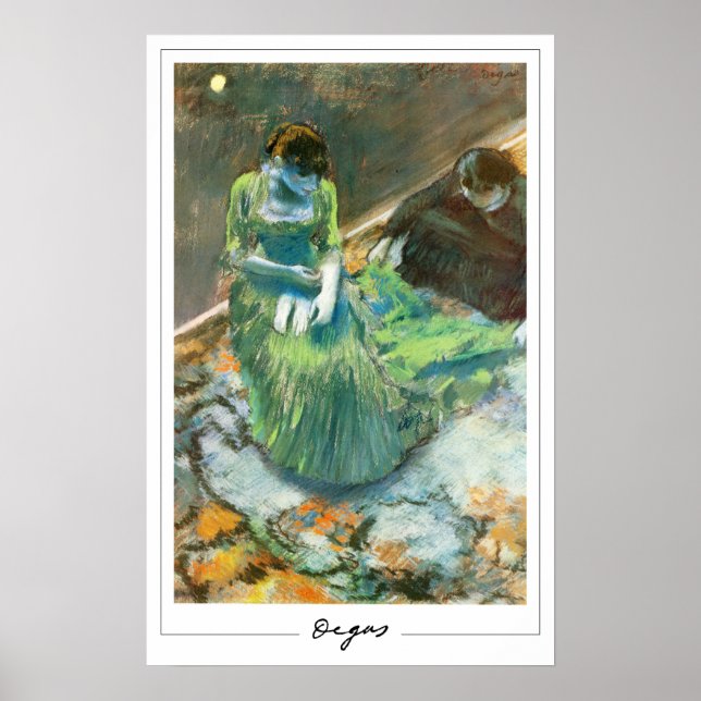 Edgar Degas Zedign Art Poster nº 159-2 (Frente)