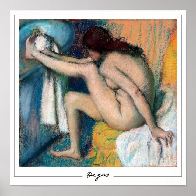 Edgar Degas Zedign Art Poster nº 19-2 (Frente)