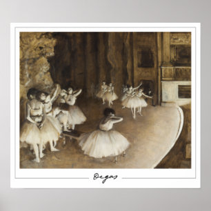 Edgar Degas Zedign Art Poster nº 22-2