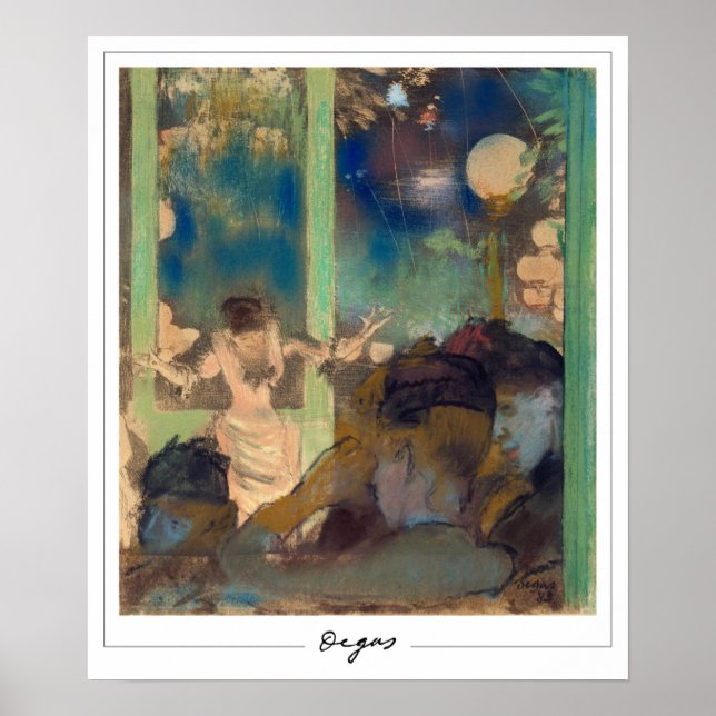Edgar Degas Zedign Art Poster nº 28 (Frente)
