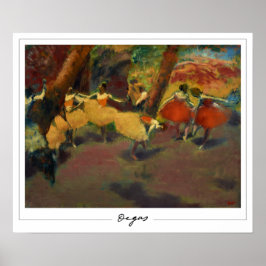 Edgar Degas Zedign Art Poster nº 28-2