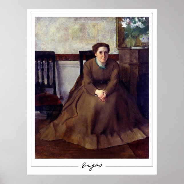 Edgar Degas Zedign Art Poster nº 29-2 (Frente)