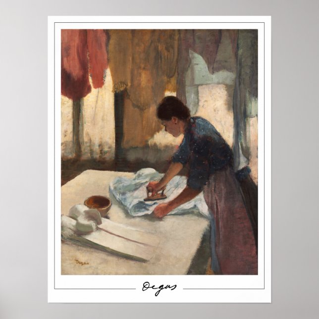 Edgar Degas Zedign Art Poster nº 31 (Frente)