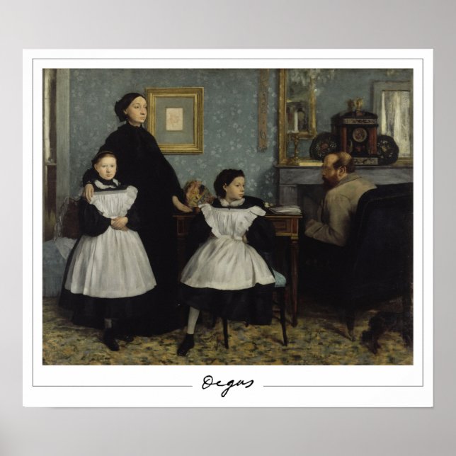 Edgar Degas Zedign Art Poster nº 33 (Frente)