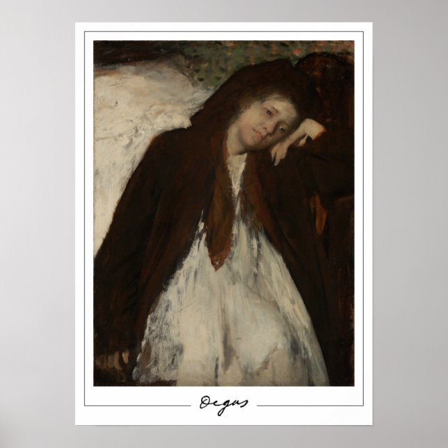 Edgar Degas Zedign Art Poster nº 7 (Frente)