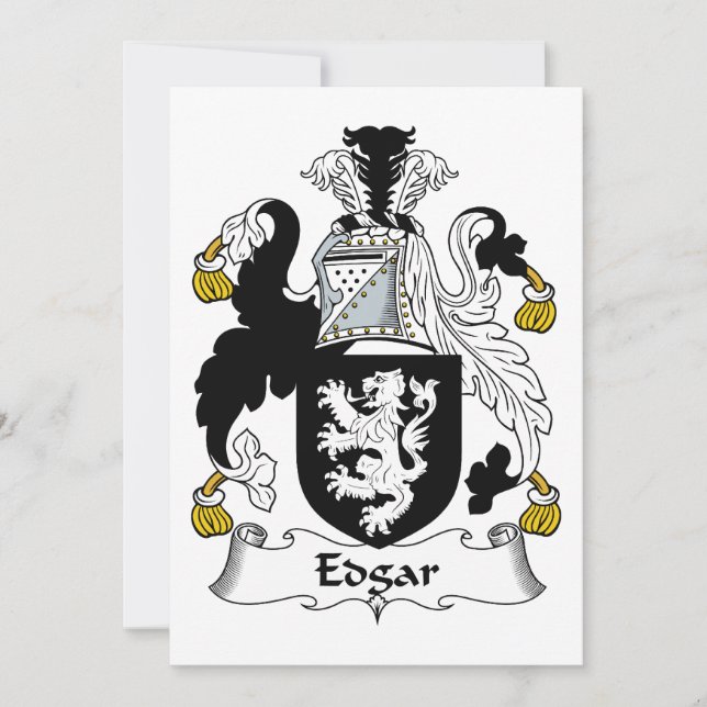 Edgar Family Crest (Frente)