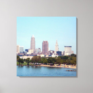 Edgewater View Cleveland Ohio Canvas
