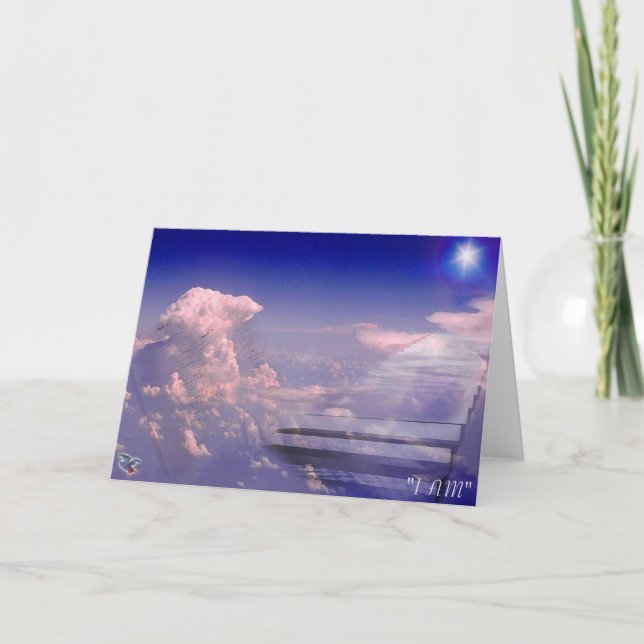 Edição de cartão de Vazio "I AM" (Frente)
