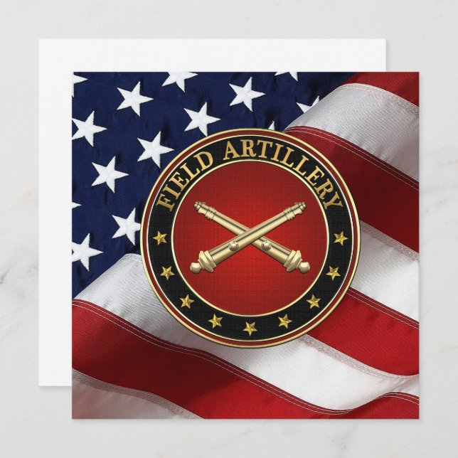 Edição Especial do Ramo de Artilharia de Campo Ins (Frente/Verso)