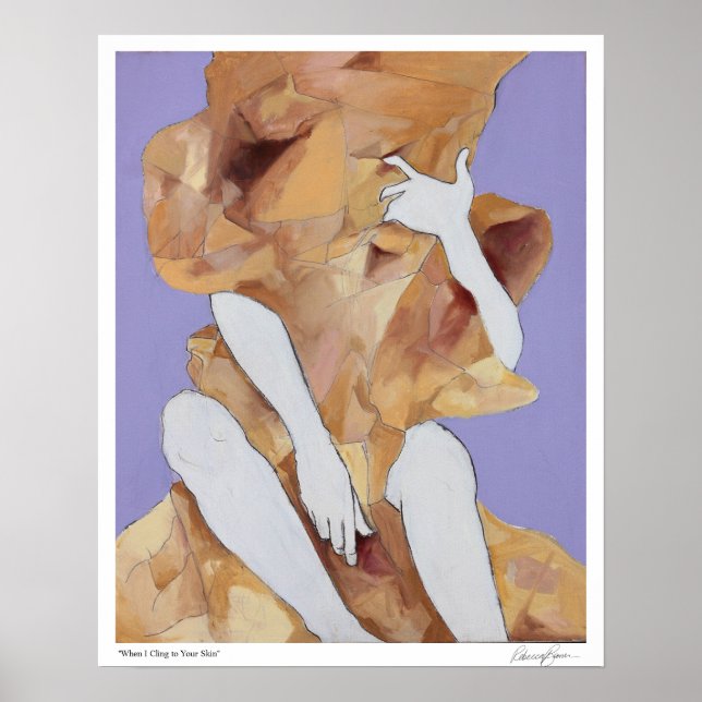 Edição limitada Poster "When I Cling to Your Skin" (Frente)