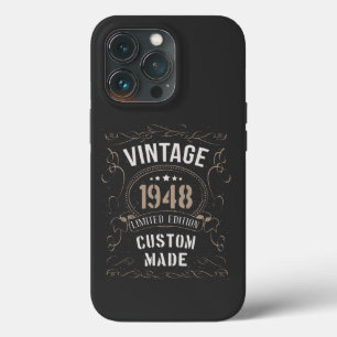 Edição Limitada Vintage 1948 T de criança feito so