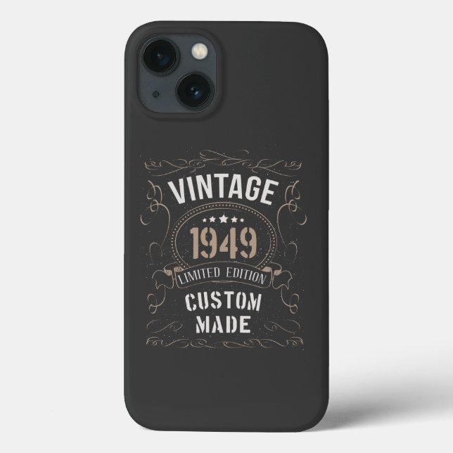 Edição Limitada Vintage 1949 Feito sob medida (Verso)