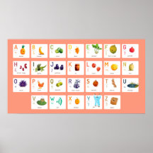 Edição rosa poster abc francesa