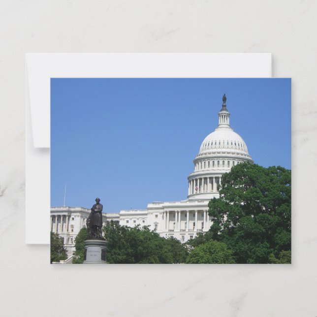 Edifício do Capitólio em Washington DC (Frente)