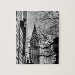 Edifício Manhattan Chrysler em quebra-cabeça de in