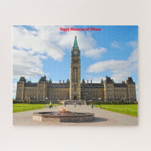 Edifícios do Parlamento Ottawa. Quebra-cabeça