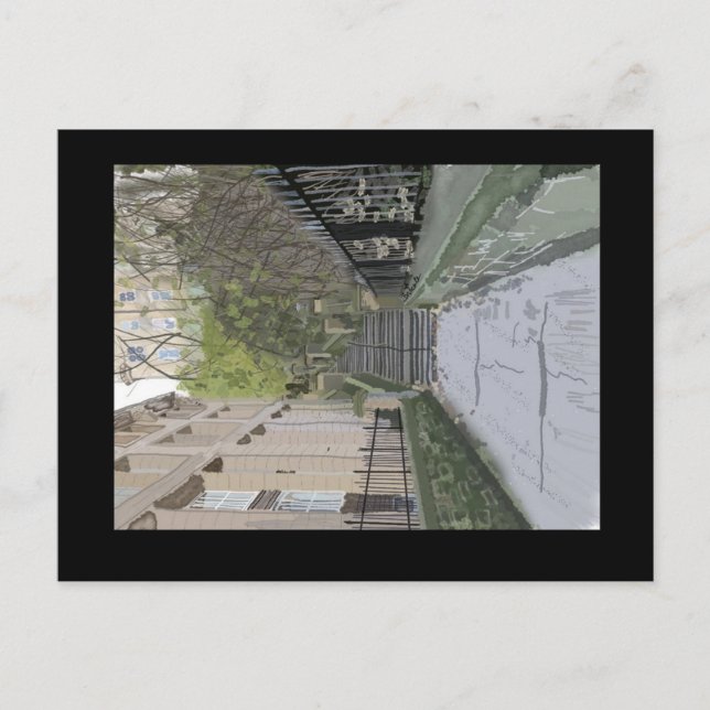 Edimburgo fecha cartão postal (Frente)