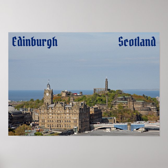 Edimburgo, Poster da Escócia (Frente)
