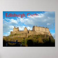 Edinburgh Castle Impressão