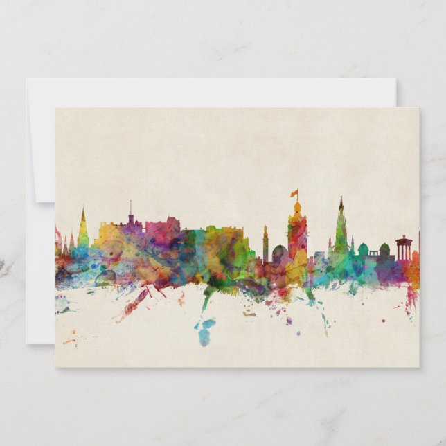 Edinburgh Scotland Skyline (Frente)