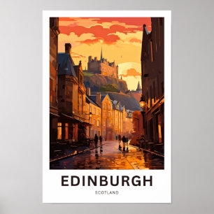 Edinburgh Scotland Viagem Impressão