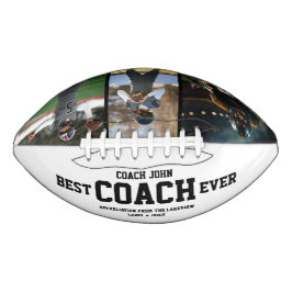 Editable Football Coach Appreciation Photo Design