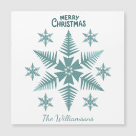 Editable Snowflake Christmas/Holiday