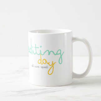 Editando a caneca de café do dia