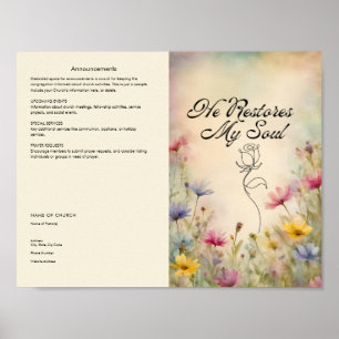 Editar, Baixar Poster do Boletim da Igreja