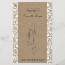 Editável - Adivinha o Jogo do Chá de panela de Ves