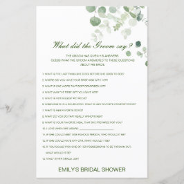 Editável o que o noivo disse