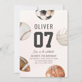 Editável QUALQUER Convite de Aniversário do Tema E