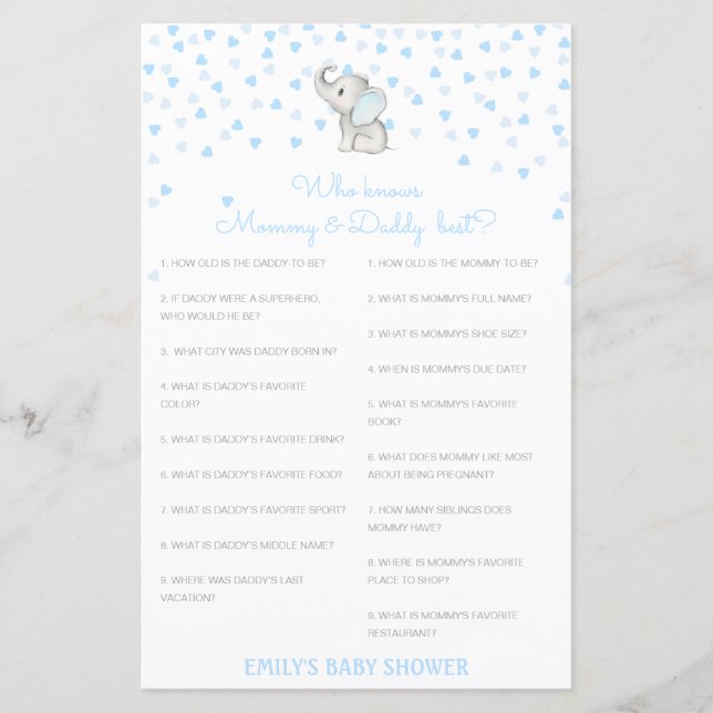 Editável que conhece melhor Mamãe e Pai (Frente)