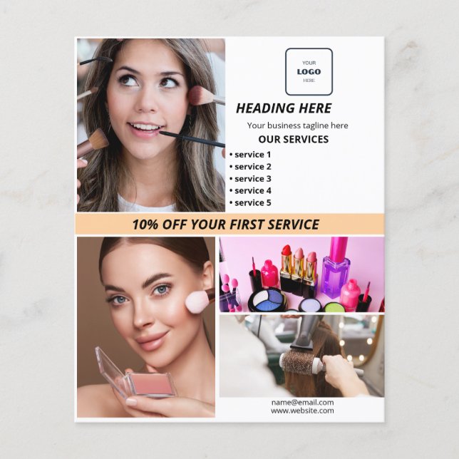 Edite  beauty Flyer (Frente)