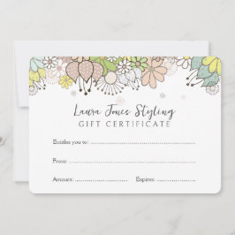 Edite seu próprio Modelo de Voucher de Certificado