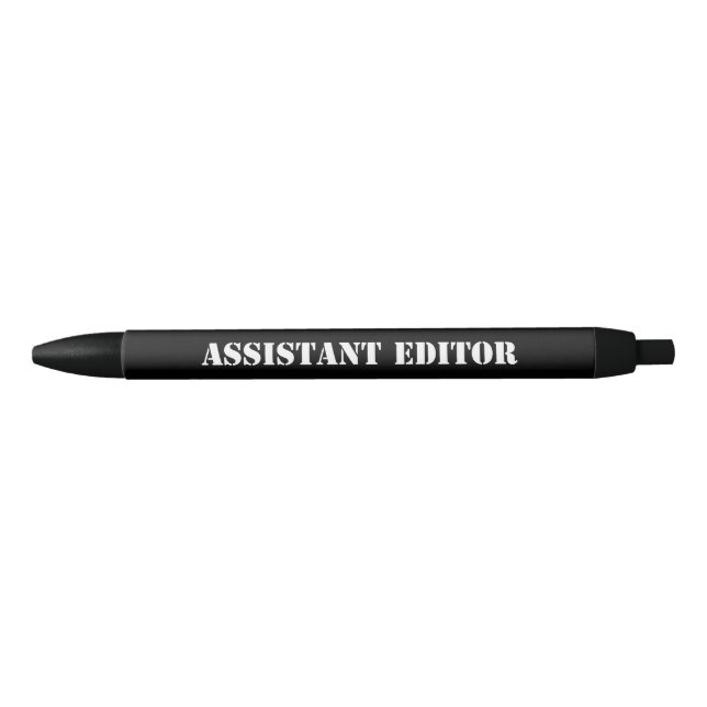 Editor Assistente de Canetas da Tripulação de Film (Frente)
