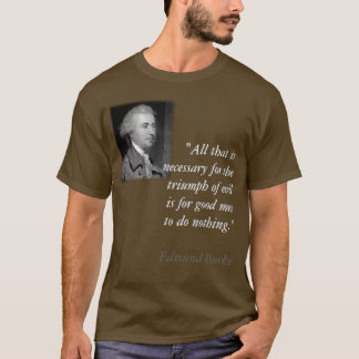Edmund Burke "Triumph" da camisa má