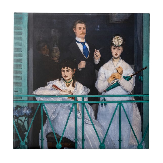Edouard Manet - A Varanda / Le Balcon (Frente)