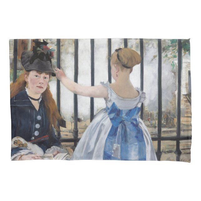 Edouard Manet - A Via Ferroviária (Frente)