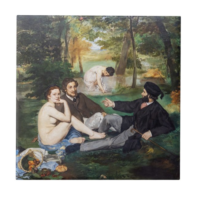 Edouard Manet - Almoço na Relva (Frente)