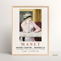 Edouard Manet Art Impressão Plum Brandy Pintura Vi