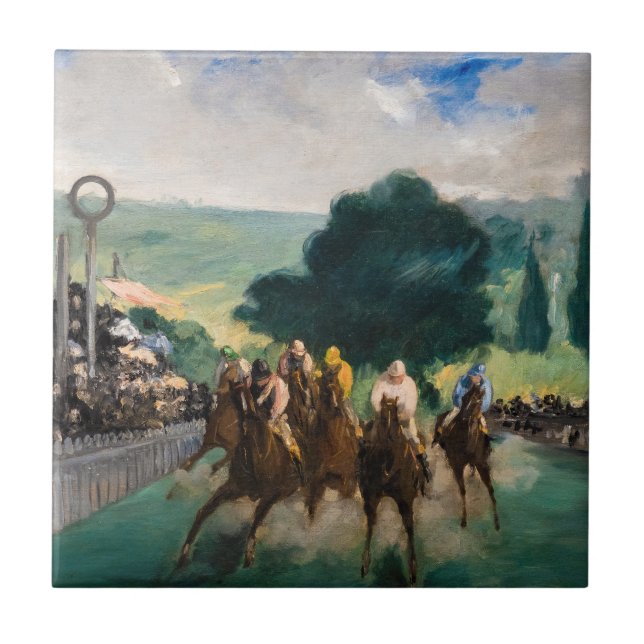 Edouard Manet - As Corridas em Longchamp (Frente)