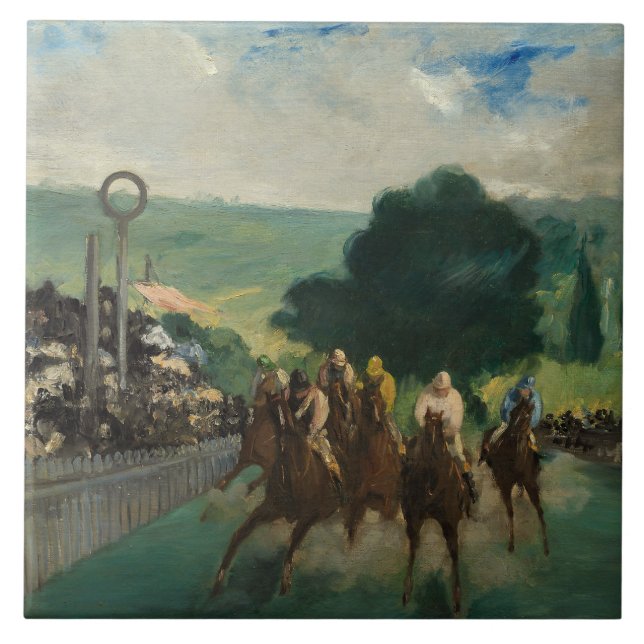 Edouard Manet - As Raças em Longchamp (Frente)